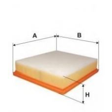 XA1037 UNIFLUX FILTERS Воздушный фильтр