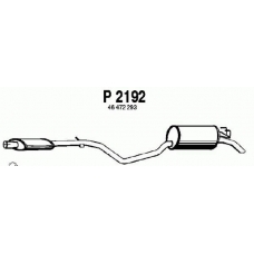 P2192 FENNO Глушитель выхлопных газов конечный