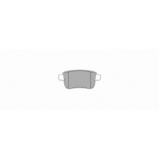 1019 SIMER Комплект тормозных колодок, дисковый тормоз