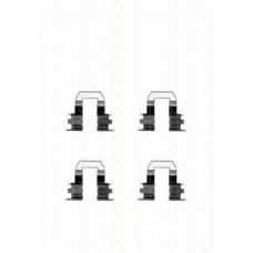 8105 131628 TRISCAN Комплектующие, колодки дискового тормоза