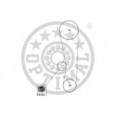 SK-1626 OPTIMAL Комплект ремня грм