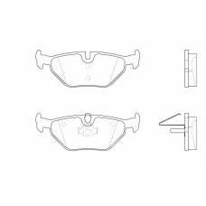 WBP21934A WAGNER LOCKHEED Комплект тормозных колодок, дисковый тормоз