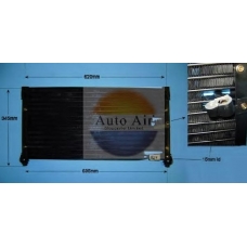 16-8891 AUTO AIR GLOUCESTER Конденсатор, кондиционер
