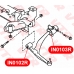 IN0103R VTR Сайлентблок рычага передней подвески, задний (без кронштейна)