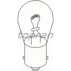 104 493 TOPRAN Лампа накаливания, фонарь сигнала торможения