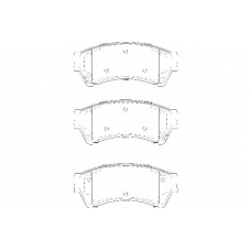 WBP24582A WAGNER LOCKHEED Комплект тормозных колодок, дисковый тормоз