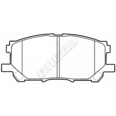FBP3534 FIRST LINE Комплект тормозных колодок, дисковый тормоз