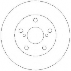 AC2550D AC Delco Тормозной диск