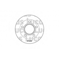 DF2008 TRW Тормозной диск