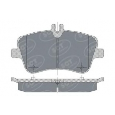 SP 246 SCT Комплект тормозных колодок, дисковый тормоз