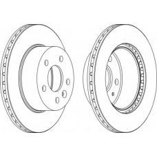 WGR0860-1 WAGNER LOCKHEED Тормозной диск