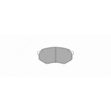 291 SIMER Комплект тормозных колодок, дисковый тормоз