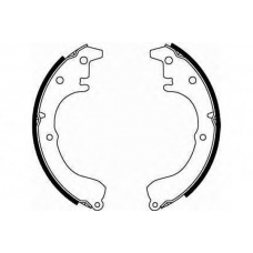 GS8046 TRW Комплект тормозных колодок