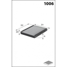 ELR7196 MECAFILTER Фильтр, воздух во внутренном пространстве