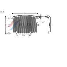 AI5115 AVA Конденсатор, кондиционер