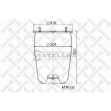 90-48810-SX STELLOX Кожух пневматической рессоры