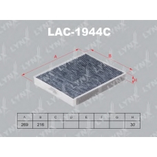 LAC-1944C LYNX Фильтр салонный