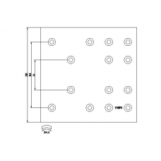 19091 TEXTAR Тормозные колодки, барабанный тормоз
