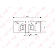 PB-5271 LYNX Ролик натяжителя / приводной ремень
