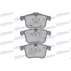 AC849581D AC Delco Комплект тормозных колодок, дисковый тормоз