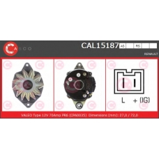CAL15187AS CASCO Генератор
