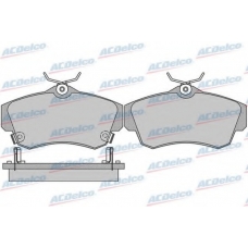 AC813981D AC Delco Комплект тормозных колодок, дисковый тормоз