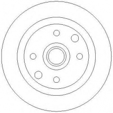 AC2118D AC Delco Тормозной диск