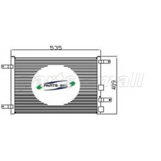 PXNCX-004X Parts mall Конденсатор, кондиционер