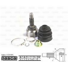 G13015PC PASCAL Шарнирный комплект, приводной вал