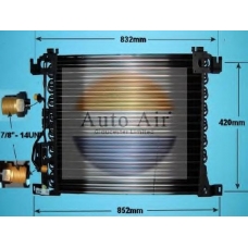 16-1203 AUTO AIR GLOUCESTER Конденсатор, кондиционер