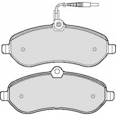 CBP11621 COMLINE Комплект тормозных колодок, дисковый тормоз