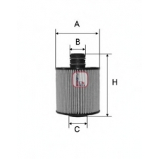 S 5083 PE SOFIMA Масляный фильтр