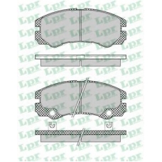 05P1353 LPR Комплект тормозных колодок, дисковый тормоз