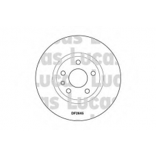 DF2645 TRW Тормозной диск