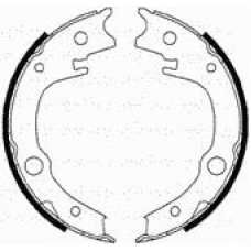 153-443 CIFAM Комплект тормозных колодок, стояночная тормозная с
