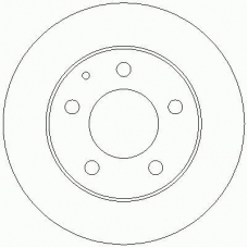 D2205 ROULUNDS Тормозной диск