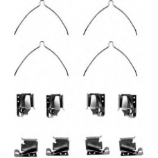 MBA1269 MINTEX Комплектующие, колодки дискового тормоза