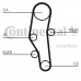 CT589K2 CONTITECH Комплект ремня грм