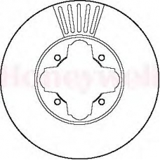 561827B BENDIX Тормозной диск