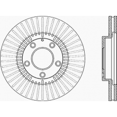 BDA2075.20 OPEN PARTS Тормозной диск