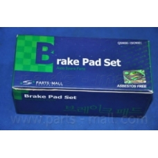 PKA-036 Parts mall Комплект тормозных колодок, дисковый тормоз