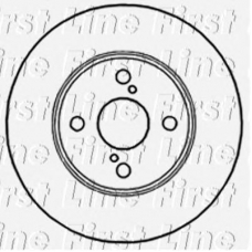 FBD1876 FIRST LINE Тормозной диск