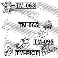 TM-PICF FEBEST Подвеска, двигатель