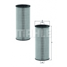 OX 137D1/S MAHLE Масляный фильтр