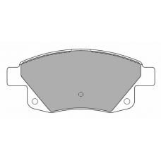 FBP-1452 FREMAX Комплект тормозных колодок, дисковый тормоз