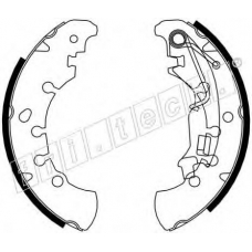 1034.115 fri.tech. Комплект тормозных колодок