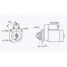 063523683010 MAGNETI MARELLI Стартер