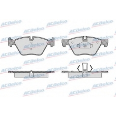 AC0581641D AC Delco Комплект тормозных колодок, дисковый тормоз