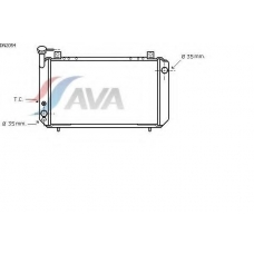 DN2054 AVA Радиатор, охлаждение двигателя