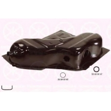 5050006 KLOKKERHOLM Топливный бак